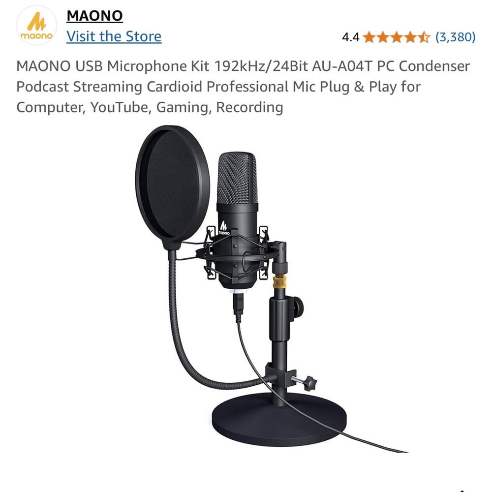 Maono USB Microphone Kit - Picture 8 of 8